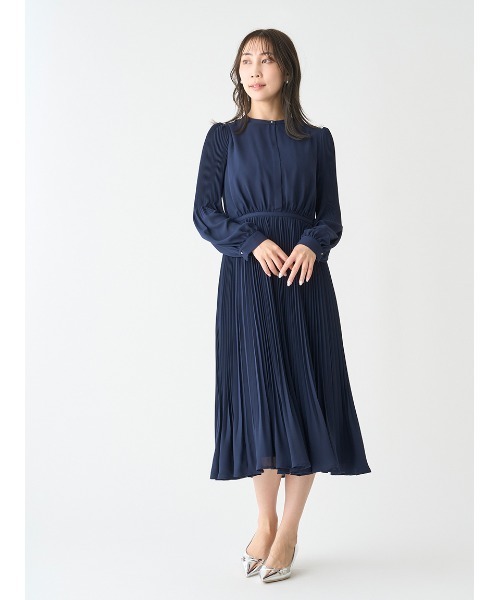 CELFORD（セルフォード）の「ボウタイプリーツワンピース（ワンピース