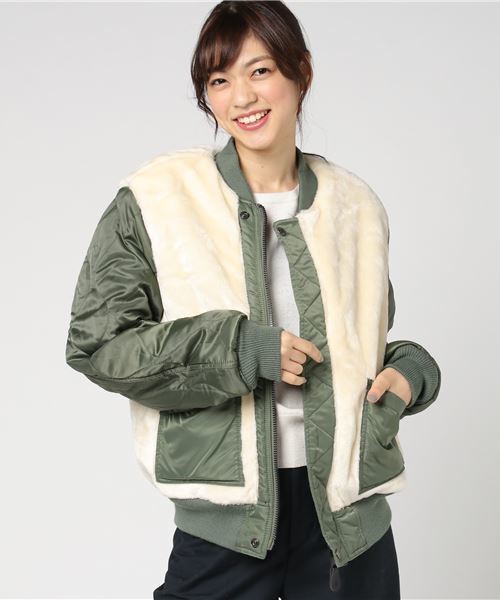 schott（ショット）の「Schott 【MA-1GRIZZLY】リバーシブルMA-1