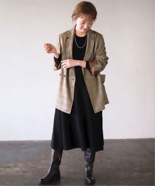 SLOBE IENA（スローブイエナ）の「チェックブレザージャケット
