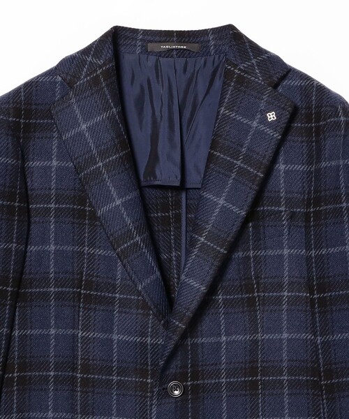 セール】【別注】TAGLIATORE / COSTA AZZURRA ネイビー チェック