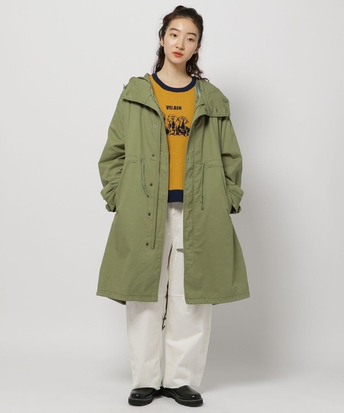 niko and（ニコアンド）の「ライナーセットスタンドコート（モッズ