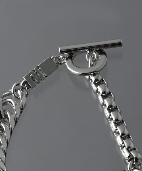 Jieda（ジエダ）の「【JIEDA / ジエダ】SWITCHING WIDE CHAIN BRACELET