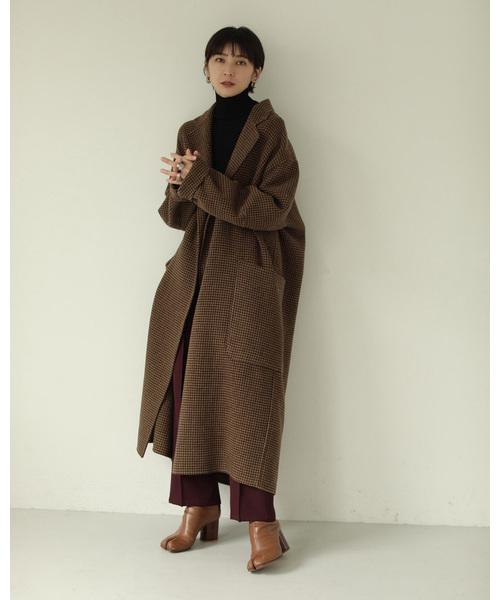 TODAYFUL（トゥデイフル）の「オーバーチェックコート（チェスター