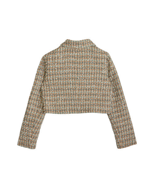 Ameri（アメリ）の「PLAYFUL TWEED JACKET（その他アウター）」 - WEAR