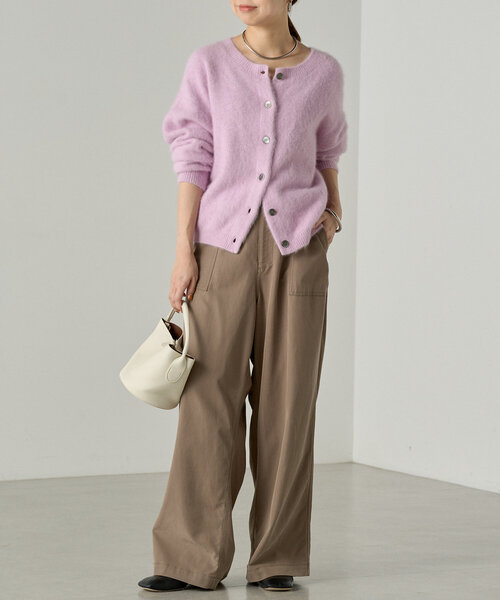 LOUNGEDRESS（ラウンジドレス）の「FURカシミヤ2WAYニット（ニット