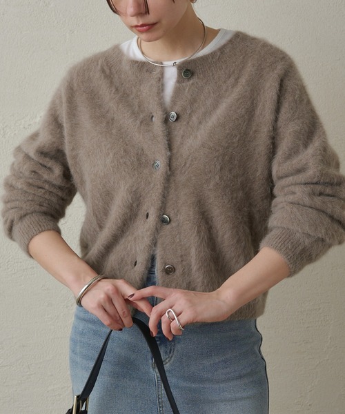 LOUNGEDRESS（ラウンジドレス）の「FURカシミヤ2WAYニット（ニット