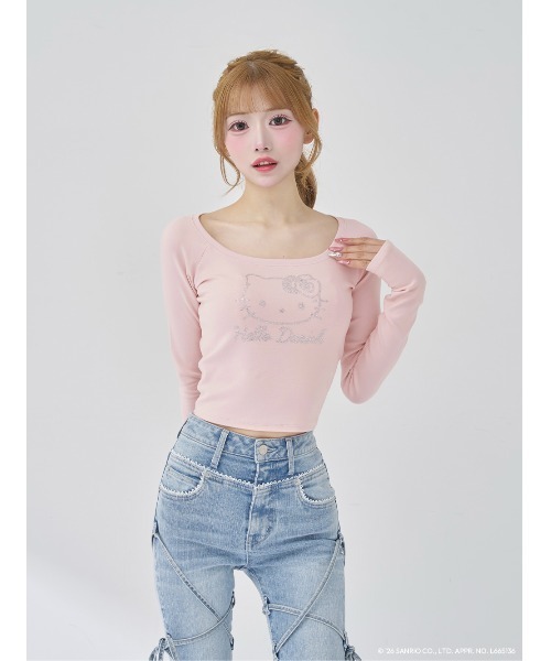 Hello DarichコンパクトロングTシャツ（Tシャツ/カットソー）｜Darich