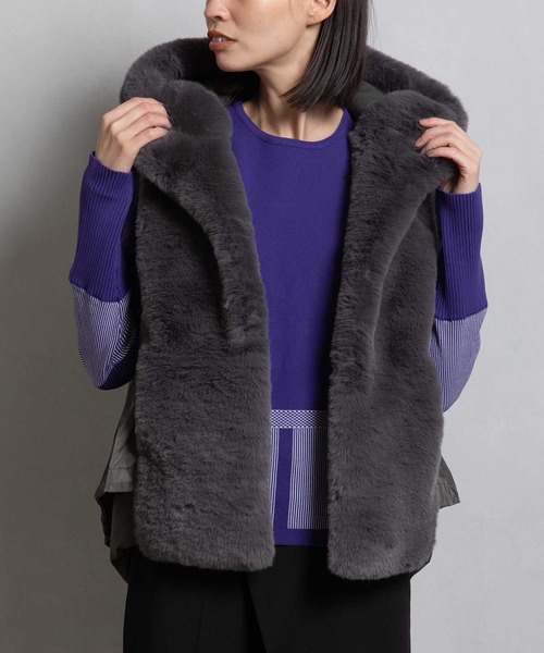 MARECHAL TERRE（マルシャルテル）の「ファードッキングベスト（その他