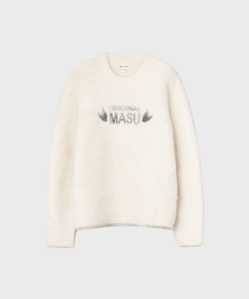 MASU/エムエーエスユー】ORIGINAL MASU BRUSHED SWEATER（ニット