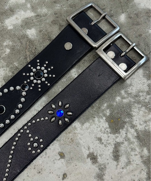 A'GEM/9 × .kom 『A'gem/エージェム』 スティングレースタッズベルト