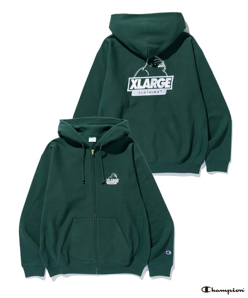 Champion（チャンピオン）の「XLARGE×Champion REVERSE WEAVE ZIP UP