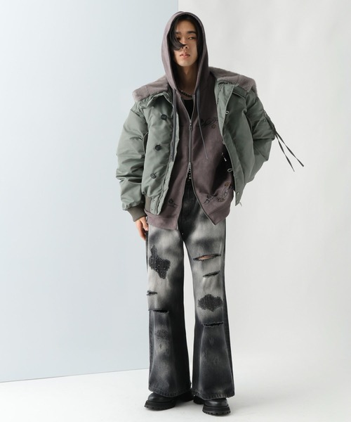 HARE（ハレ）の「コンパクトN-2Bジャケット(HARE)（ブルゾン）」 - WEAR