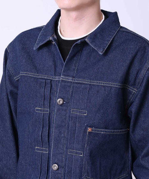 大戦モデル 革パッチ デニムジャケット Gジャン NEOSARTIC（デニム