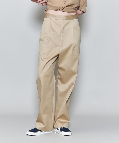 6（ロク）の「＜6(ROKU)＞コットン チノ パンツ（チノパンツ）」 - WEAR