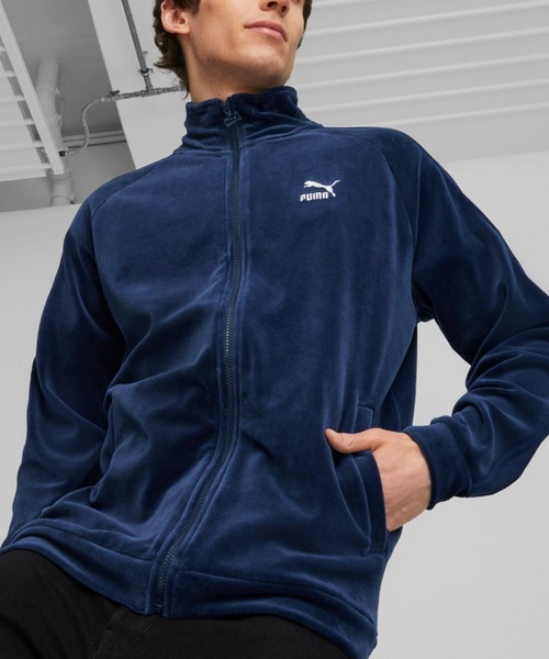 PUMA（プーマ）の「PUMA/プーマ ベロアトラックジャケット
