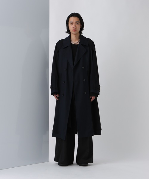 HARE（ハレ）の「チュールドッキングコート(HARE)（トレンチコート