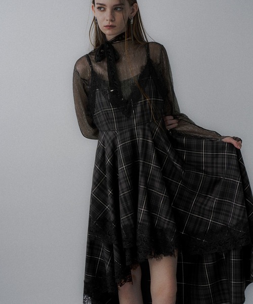 セール】タータンチェックキャミワンピース(HARE)（ワンピース）｜HARE