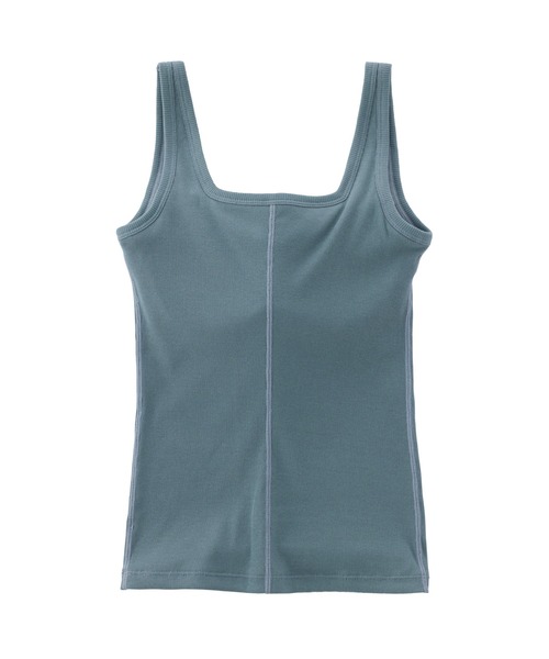 カップ付きコットンリブタンクトップ（タンクトップ）｜OUR WACOAL