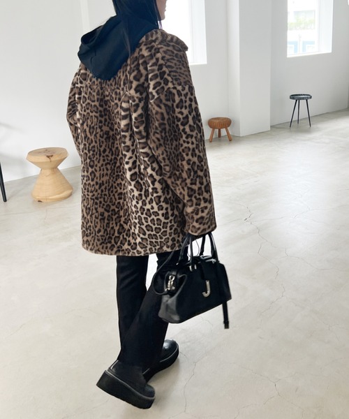 JEANASIS（ジーナシス）の「アニマルファーステンコート/166776