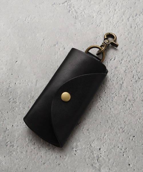 MADE IN JAPAN】栃木レザー ミニキーケース/キーリング（キーケース