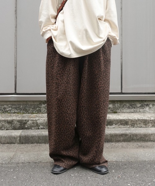レオパードボリュームラフパンツ（その他パンツ）｜TEEN BOOP
