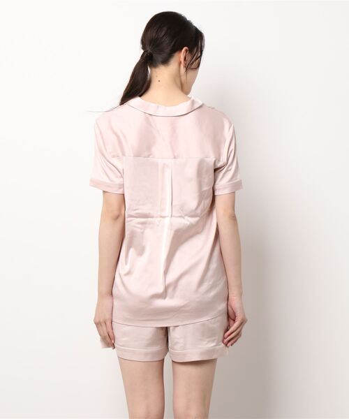 gelato pique（ジェラートピケ）の「カラフルサテンシャツ&ショート