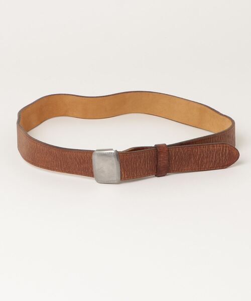 スライダーバックル レザー ベルト（ベルト）｜RRL（ダブル アール