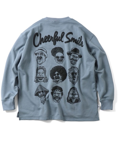 10.3oz Cheerful SmileスウェットビッグTee | ジムマスター（gym