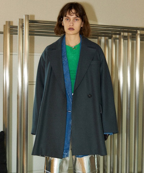 MAISON SPECIAL（メゾンスペシャル）の「Super140 Loose Jacket Coat