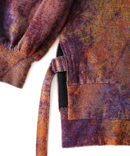 SHAREEF（シャリーフ）の「PILE JQ MOCK NECK L/S PO（Tシャツ