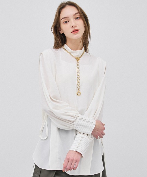 PUBLIC TOKYO（パブリックトウキョウ）の「ステッチバンドカラー