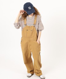 未使用タグ無し】ヘビーダックオーバーオール 38 キャメル 未使用タグ