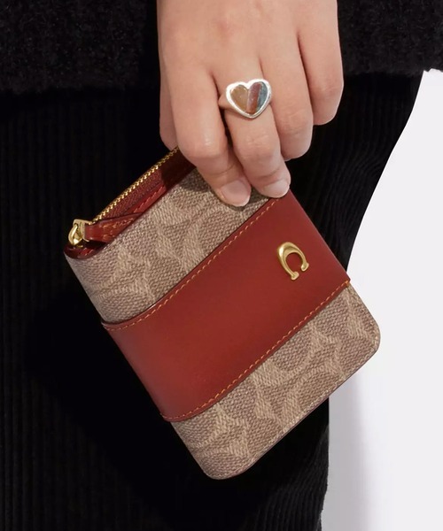 COACH（コーチ）の「ビルフォールド ウォレット カラーブロック