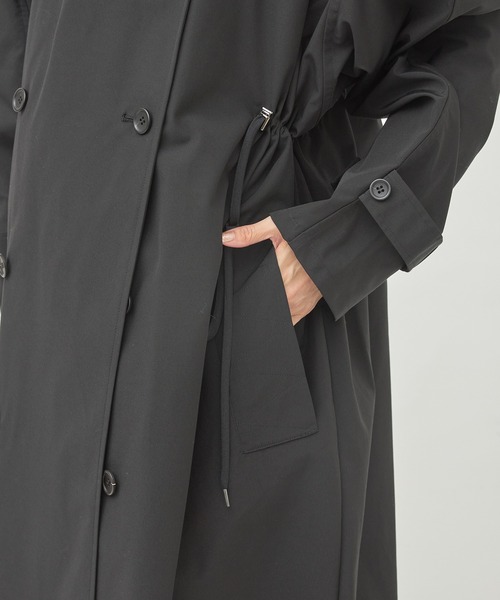 VACHEMENT/ヴァシュモン】リサイクルシェルタフタトレンチコート