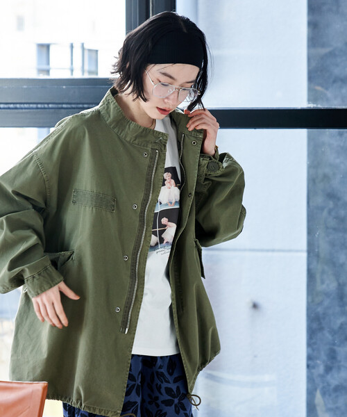 M-65 フェード加工 ショートモッズコート（モッズコート）｜FREAK'S