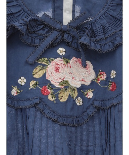 PINK HOUSE（ピンクハウス）の「Berry Rose刺繍入りブラウス（シャツ