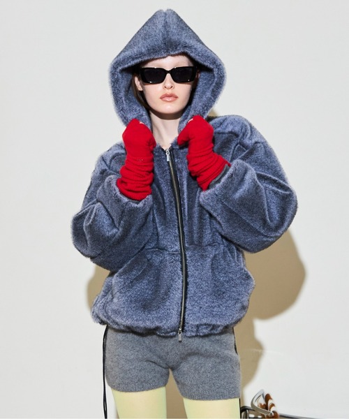 セール】Fur Hoodie / ファーフーディ（ブルゾン）｜MAISON SPECIAL