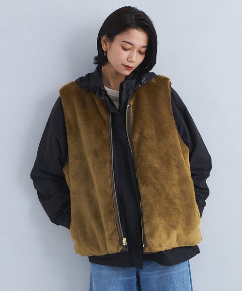 Barbour（バブアー）の「【別注】＜Barbour＞キルティング×フェイク