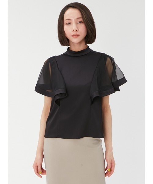 FRAY I.D（フレイアイディー）の「ウイングスリーブブラウス（シャツ