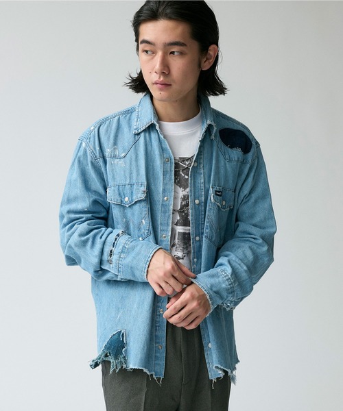 rebear by Johnbull】リメイクウエスタンシャツ | ジョンブル公式通販