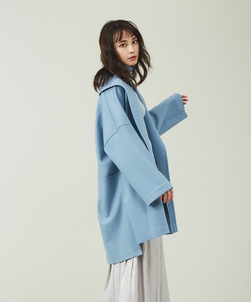 qualite（カリテ）の「圧縮ウールショールカラーコート（その他