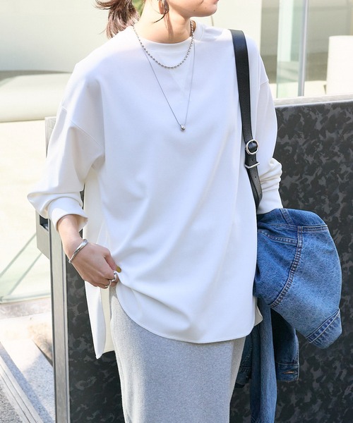 RIVE DROITE（リヴドロワ）の「カットジョーゼットプルオーバー（T