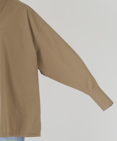 追加》CO/PEヘムギャザーシャツ（シャツ/ブラウス）｜Spick & Span