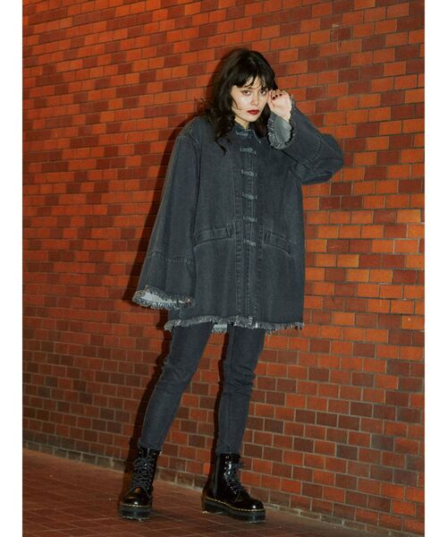 jouetie（ジュエティ）の「チャイナジャケット（デニムジャケット