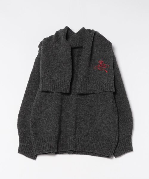 Vivienne Westwood（ヴィヴィアンウエストウッド）の「ｳﾙｸﾞｱｲｳｰﾙﾏﾌﾗｰ付