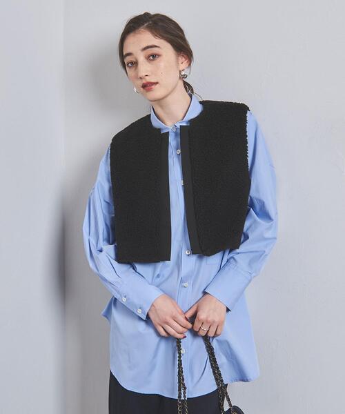 SACRA（サクラ）の「＜SACRA＞ボア ショートベスト（ベスト）」 - WEAR