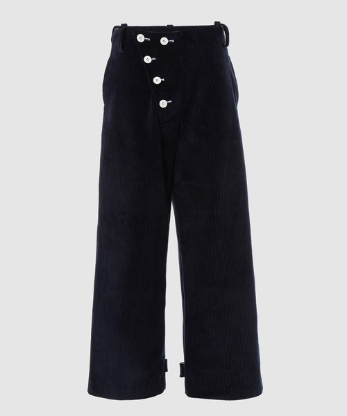 Omar Afridi（オマールアフリディ）の「PRESSED TROUSERS FOX TWEED