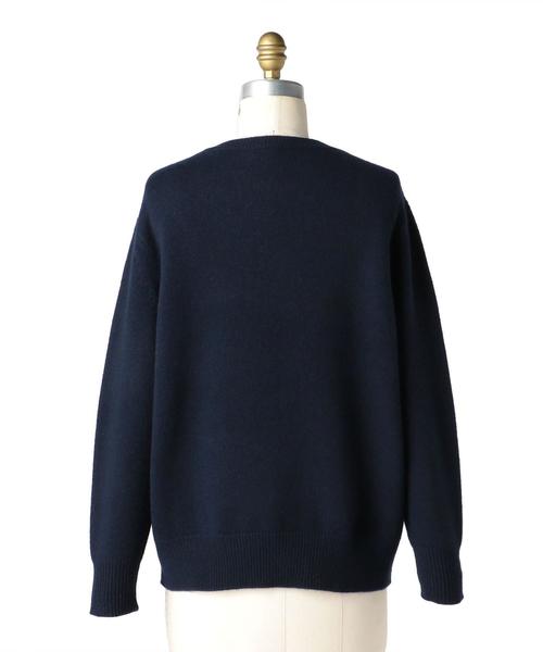 Drawer（ドゥロワー）の「Drawer 7Gカシミヤクルーネックプルオーバー