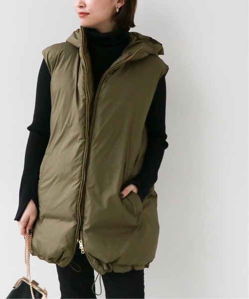 Deuxieme Classe（ドゥーズィエムクラス）の「中綿ロングベスト(カーキ