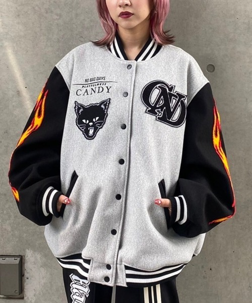 Candy Stripper（キャンディストリッパー）の「CND STADIUM ジャンパー